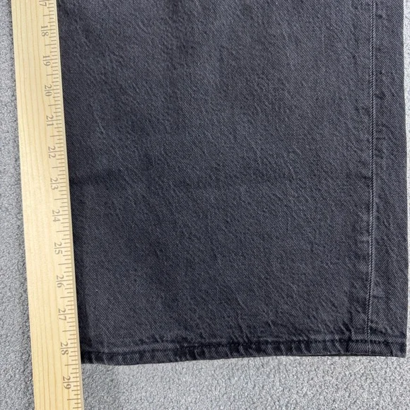 Abercrombie & Fitch Jeans Women's 28 Black Curve Love Ultra Loose Low Rise Y2K - Picture 4 of 8